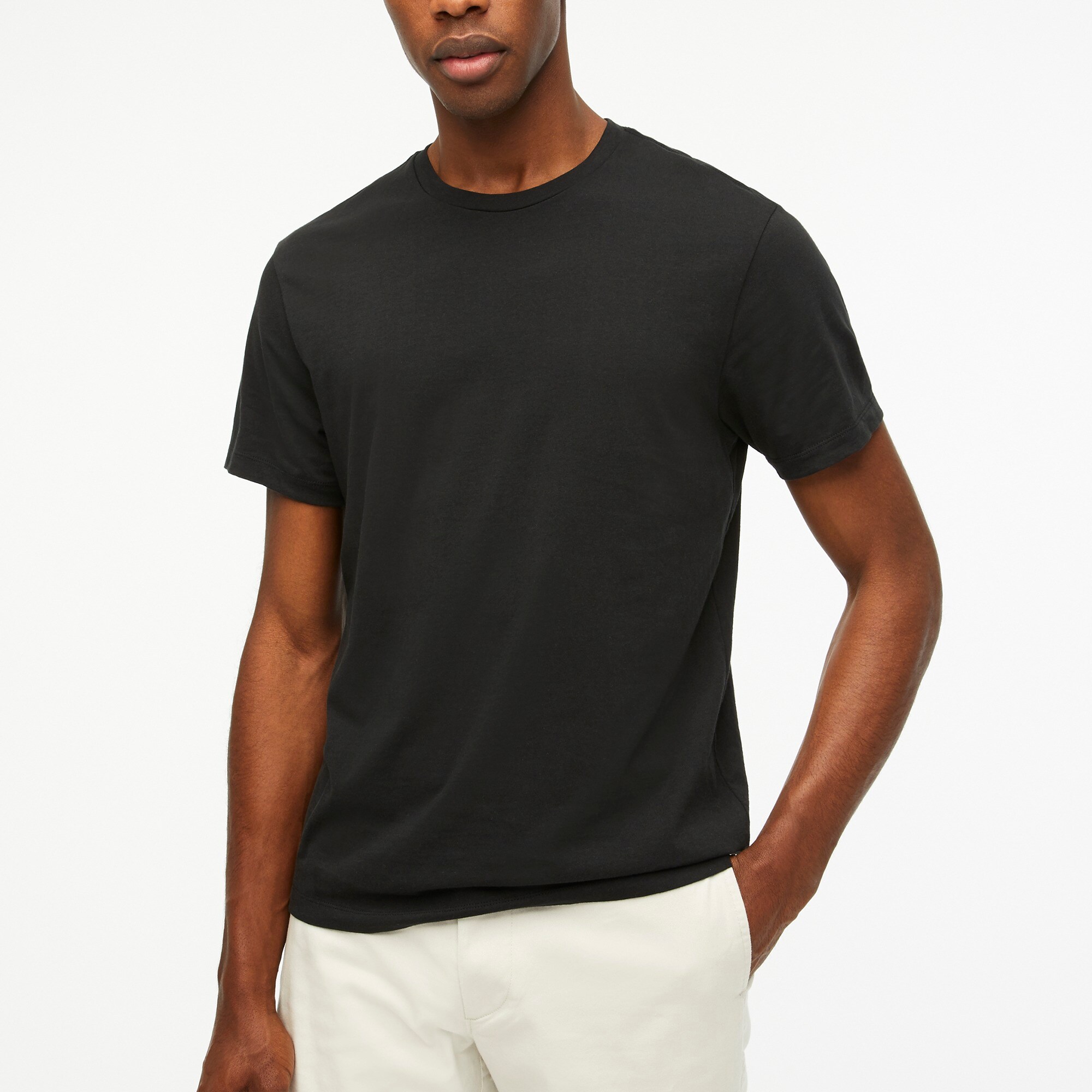 mens Cotton washed jersey tee