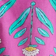 Printed beach tunic BRIGHT AMETHYST MULTI