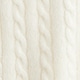 Limited-edition baby cashmere cable-knit bear one-piece IVORY
