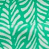 Printed strapless one-piece swimsuit CHROME GREEN WHITE