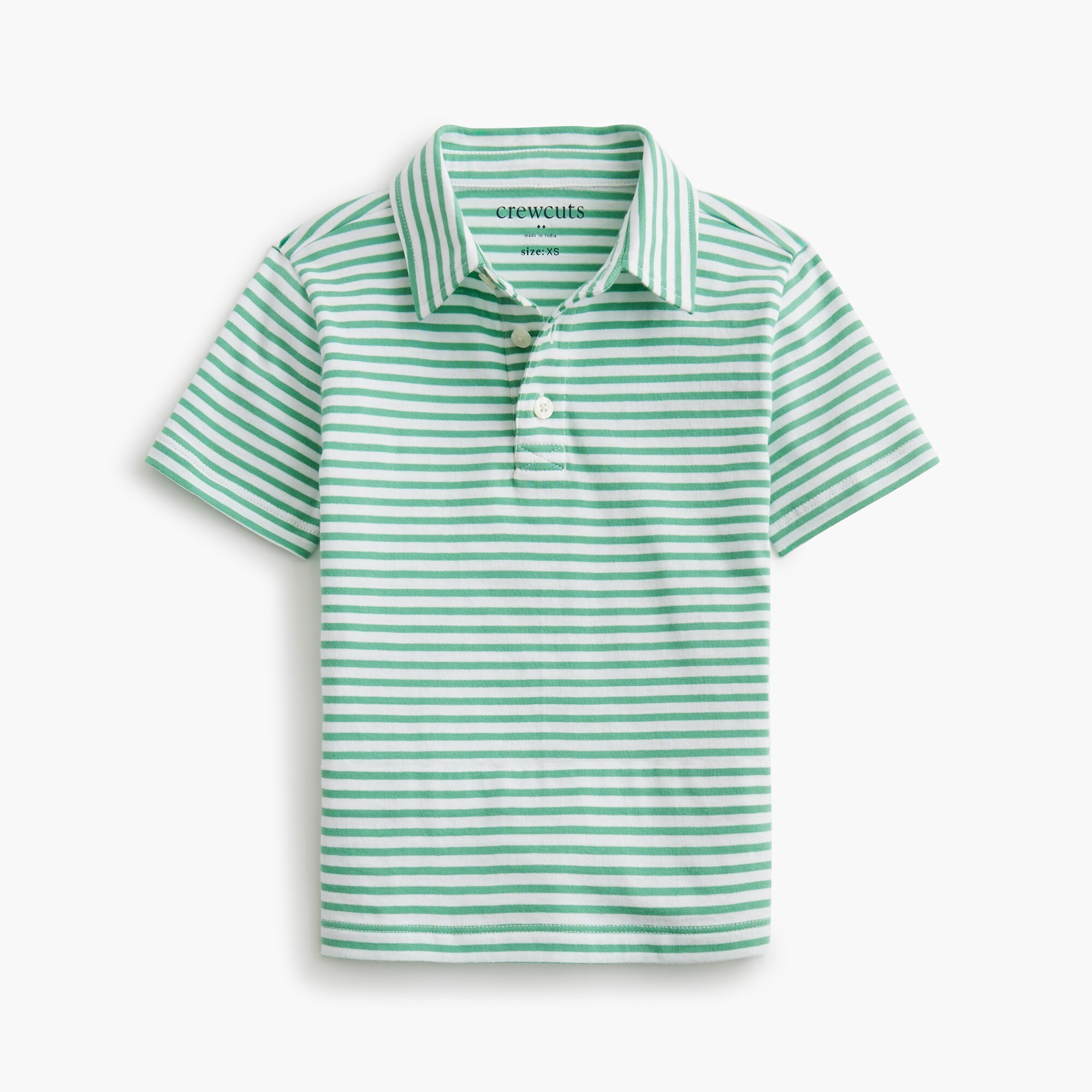 boys Boys' cotton striped polo shirt