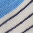 Mariner-stripe ankle socks RETRO BLUE