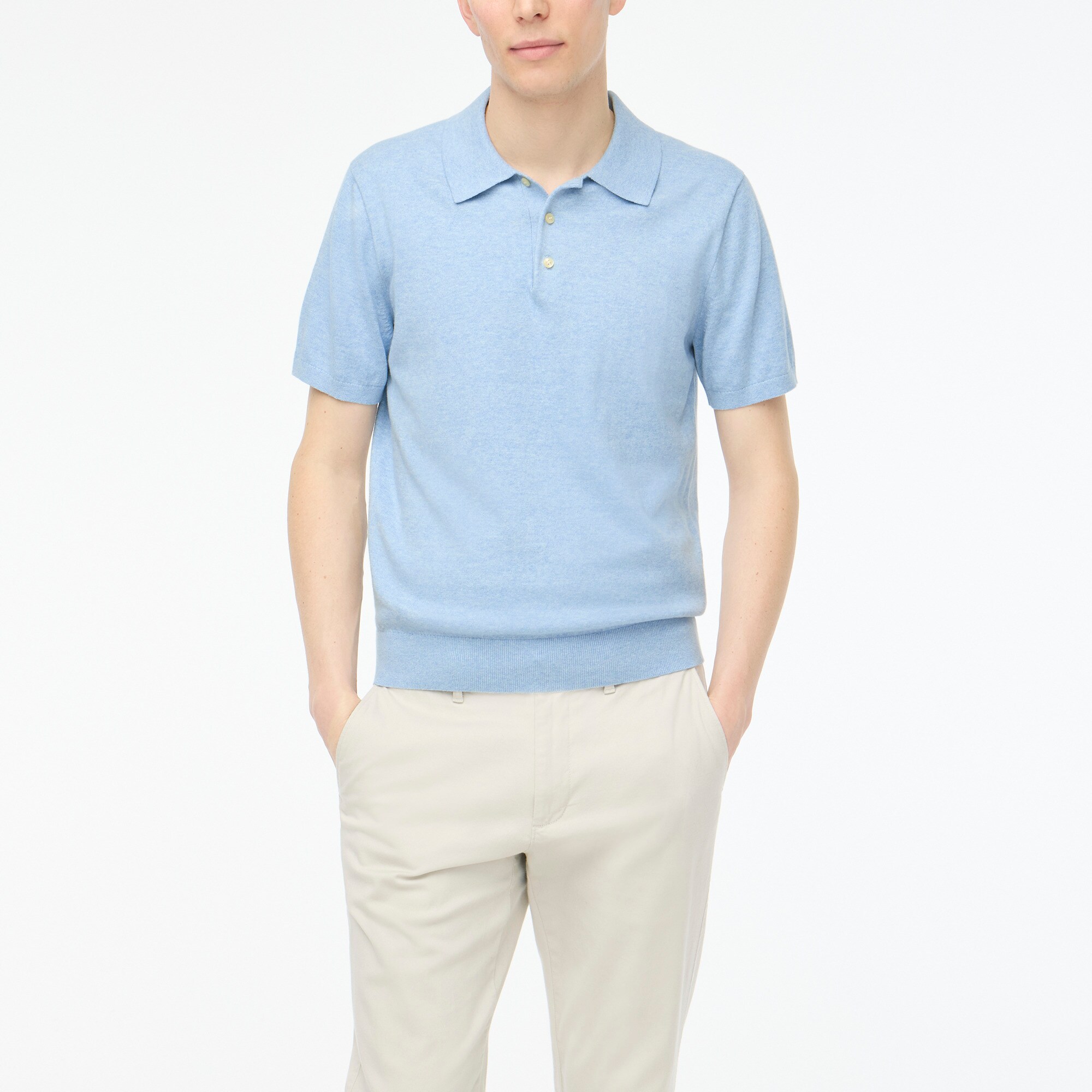 mens Cotton sweater-polo