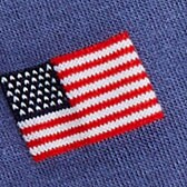 Dad socks NAVY AMERICAN FLAGS
