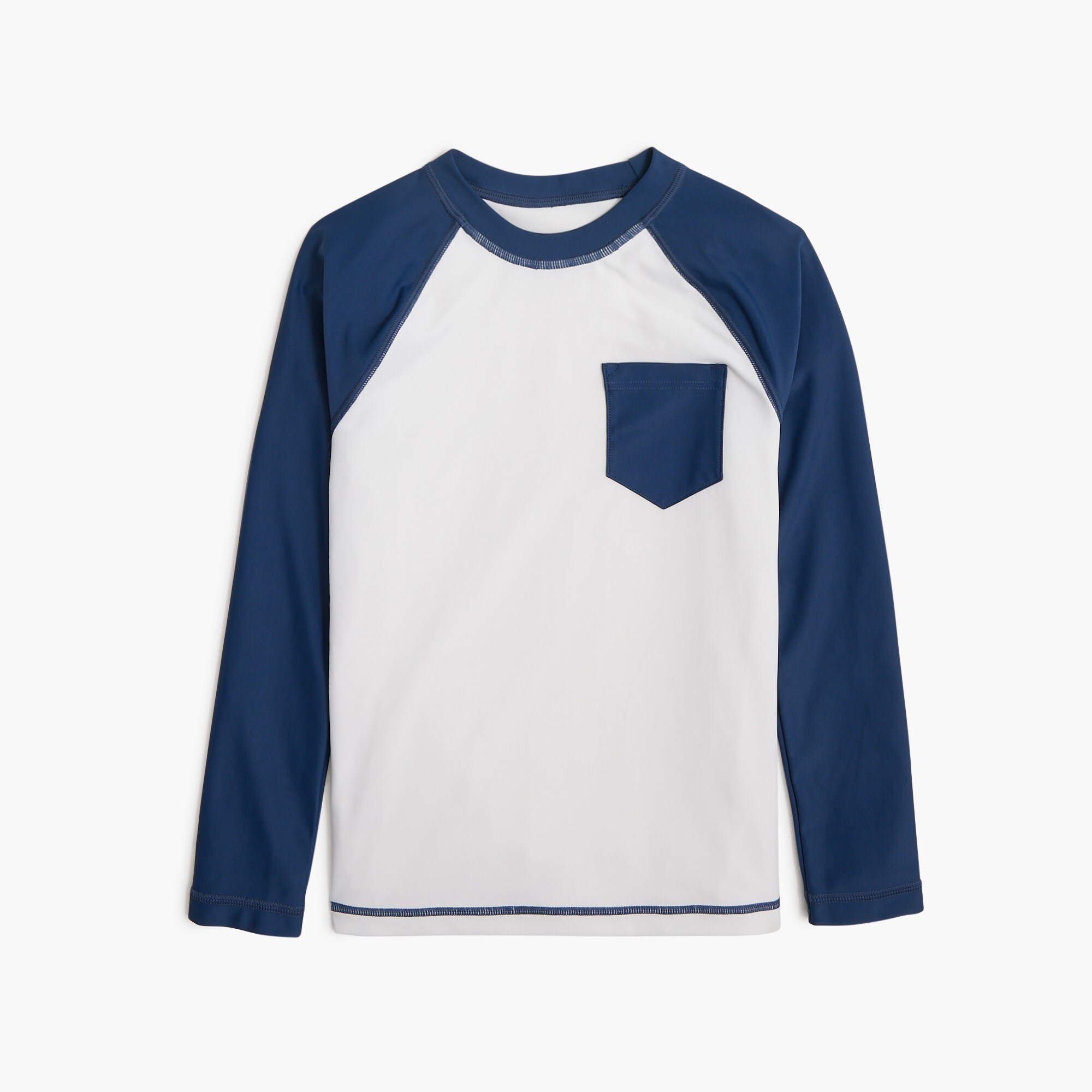 boys Kids' long-sleeve rash guard with UPF 50+