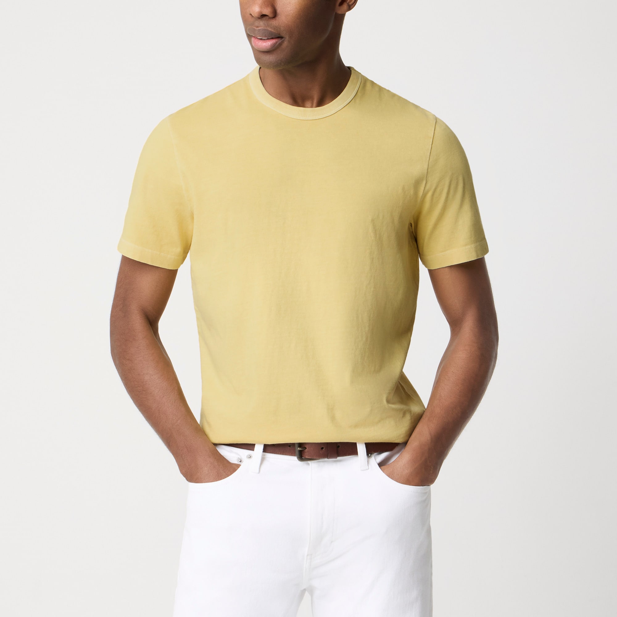 mens Garment-dyed tee