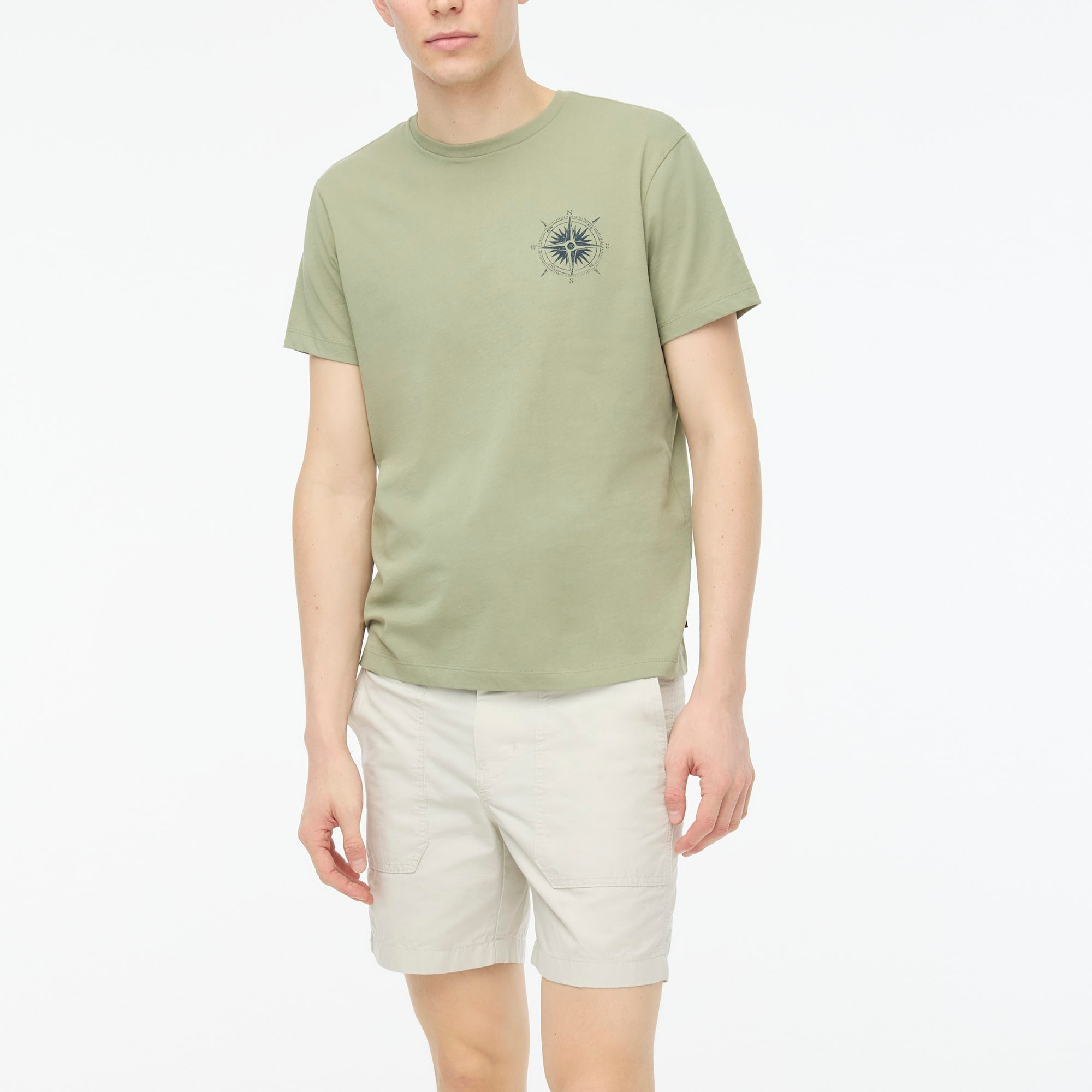 mens Compass graphic tee