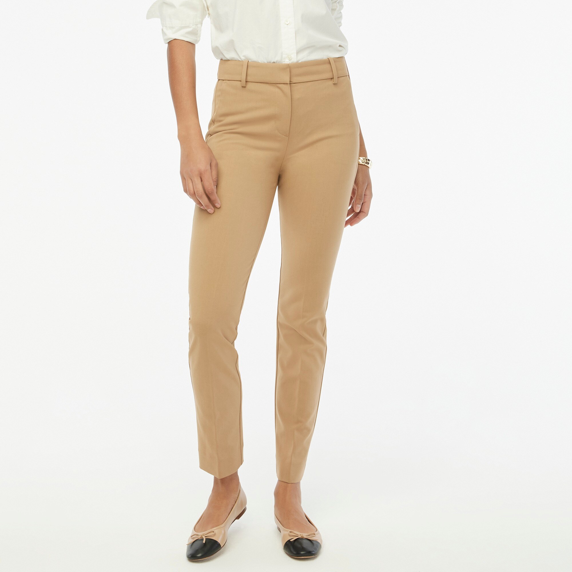 womens Slim-fit full-length trouser pant