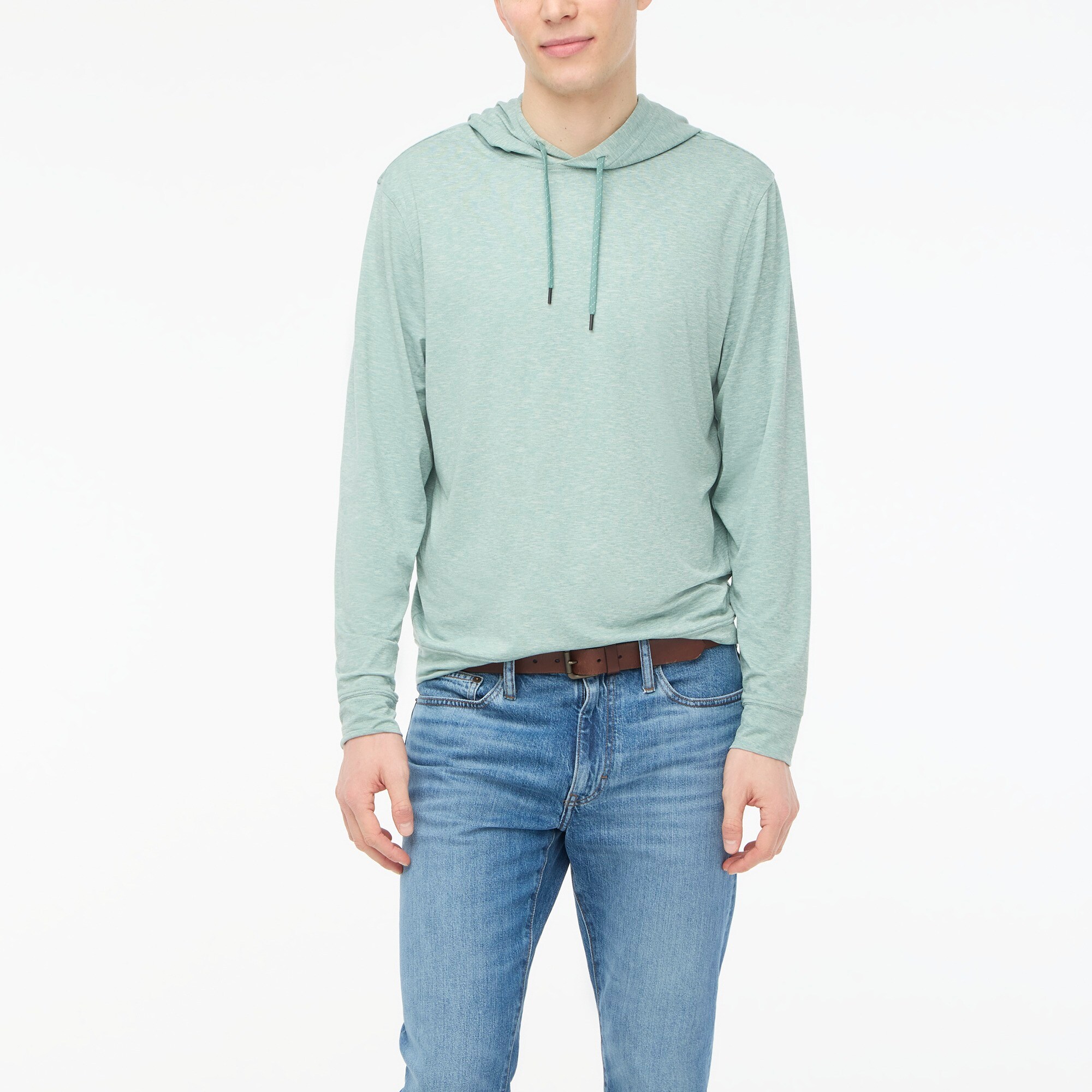 mens Performance jersey hoodie