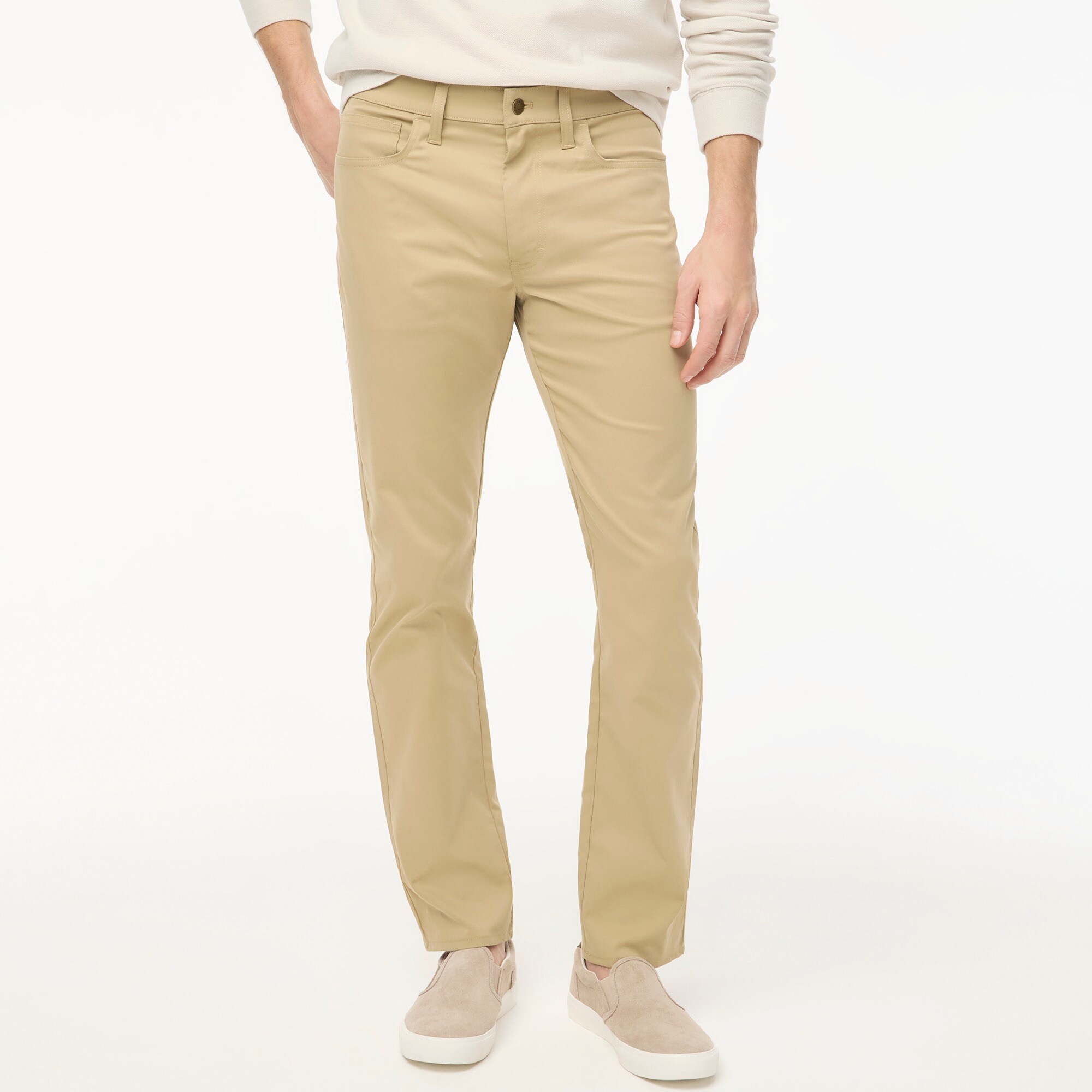 mens Straight-fit five-pocket tech pant