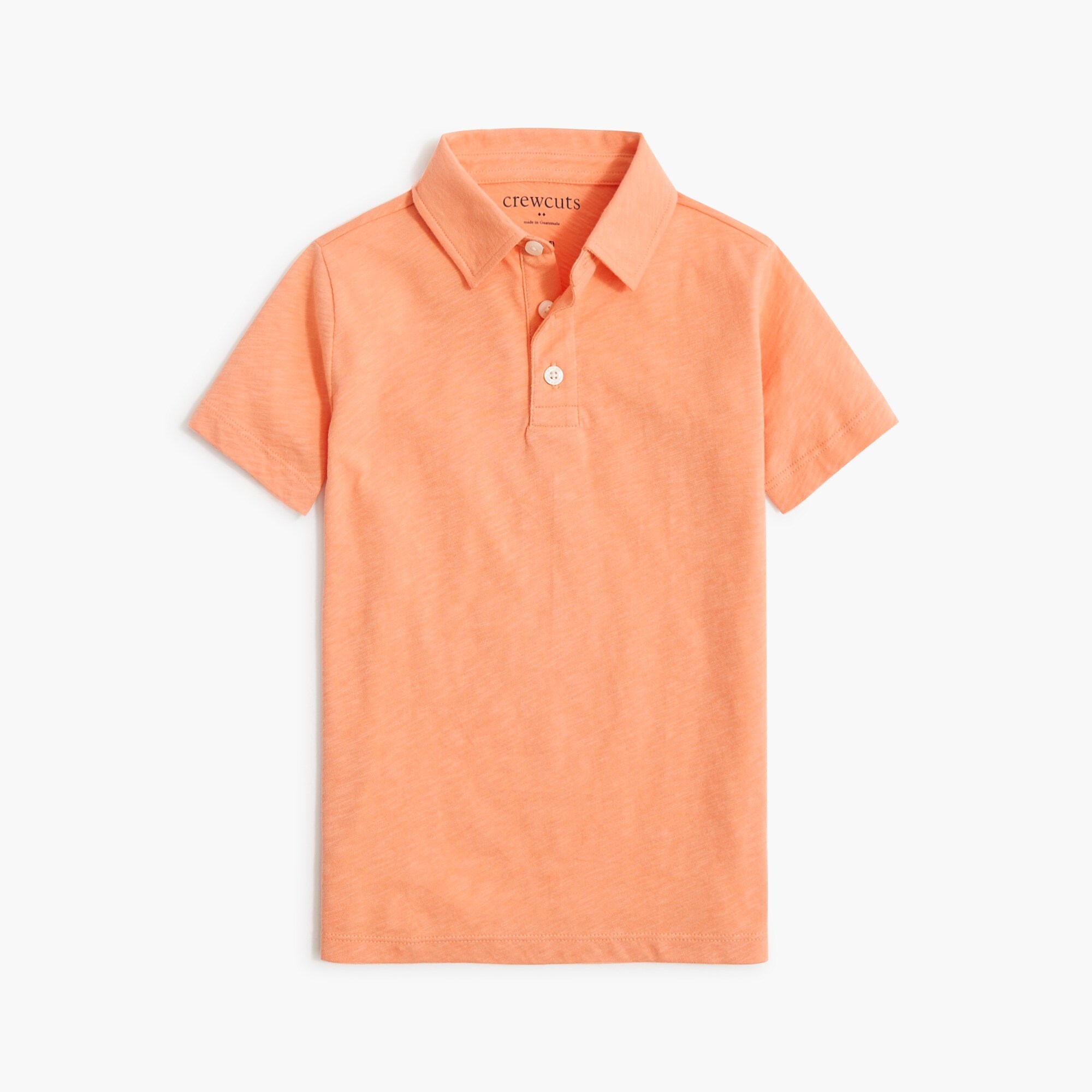 boys Boys' slub cotton jersey polo shirt
