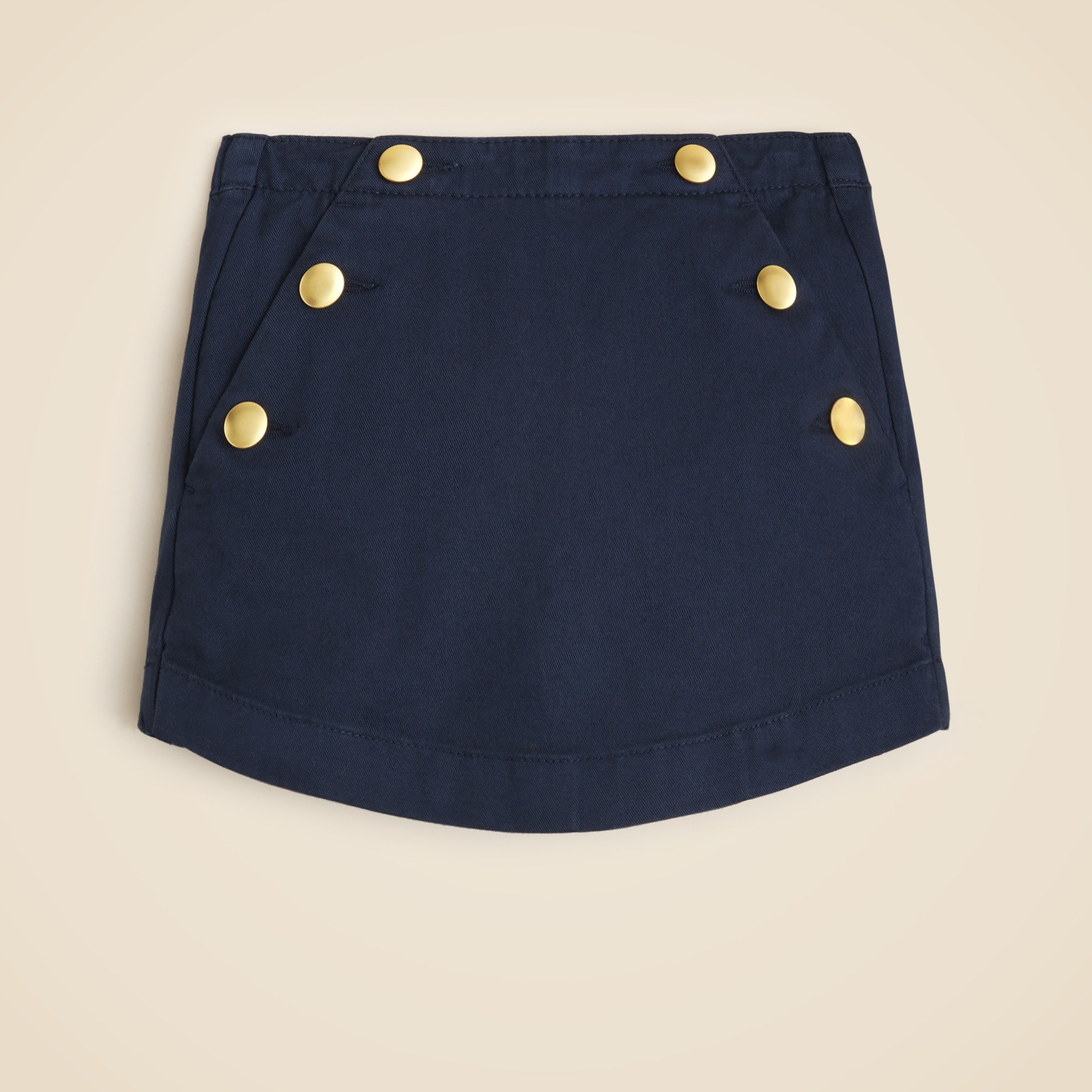  Girls' Sailor skort in chino