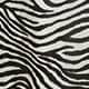 Collection ruched maxi dress in zebra print IVORY BLACK