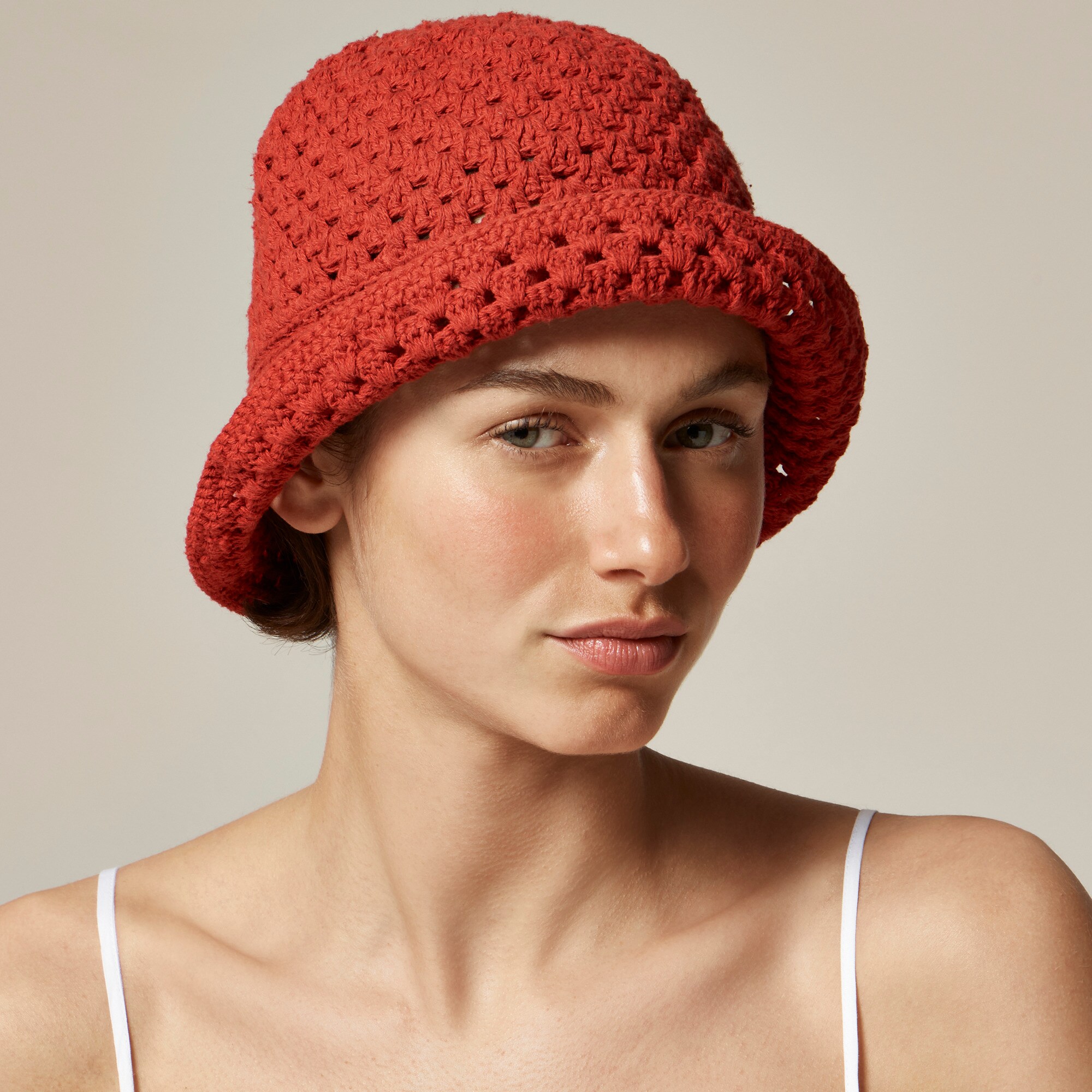 womens Crochet bucket hat