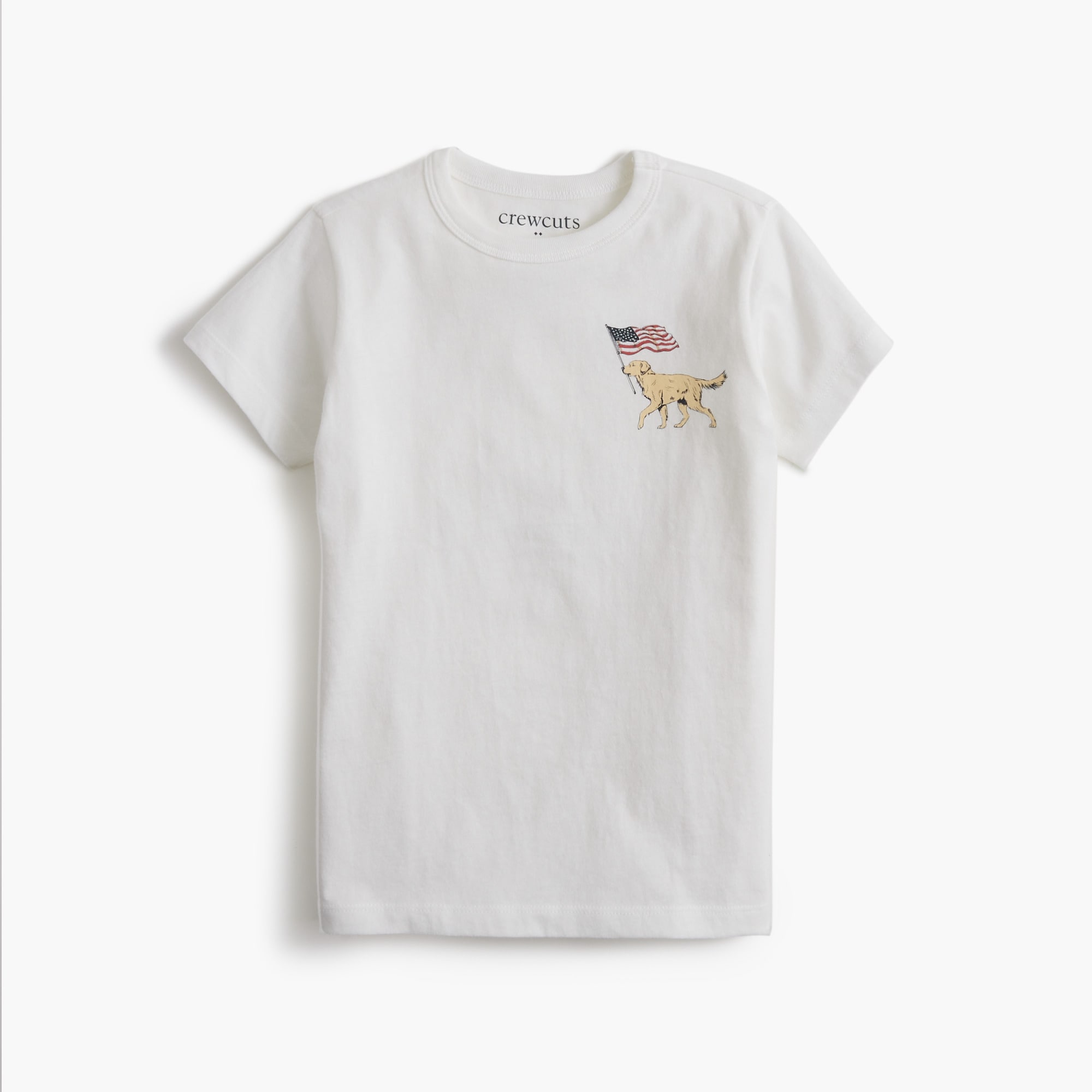 boys Boys' patriotic dog graphic tee