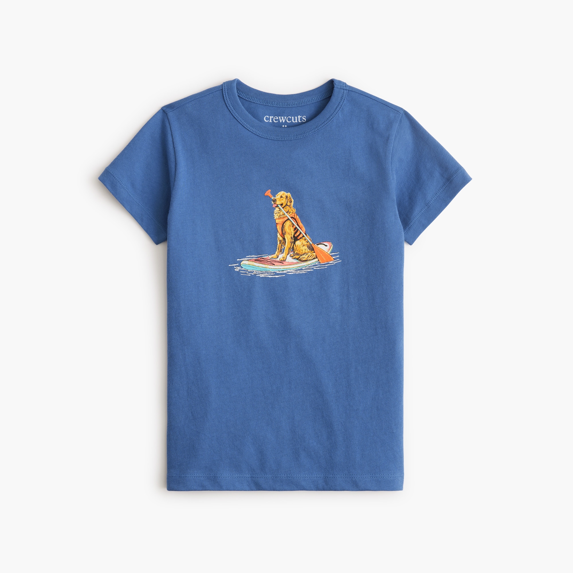 boys Boys' paddleboard dog graphic tee
