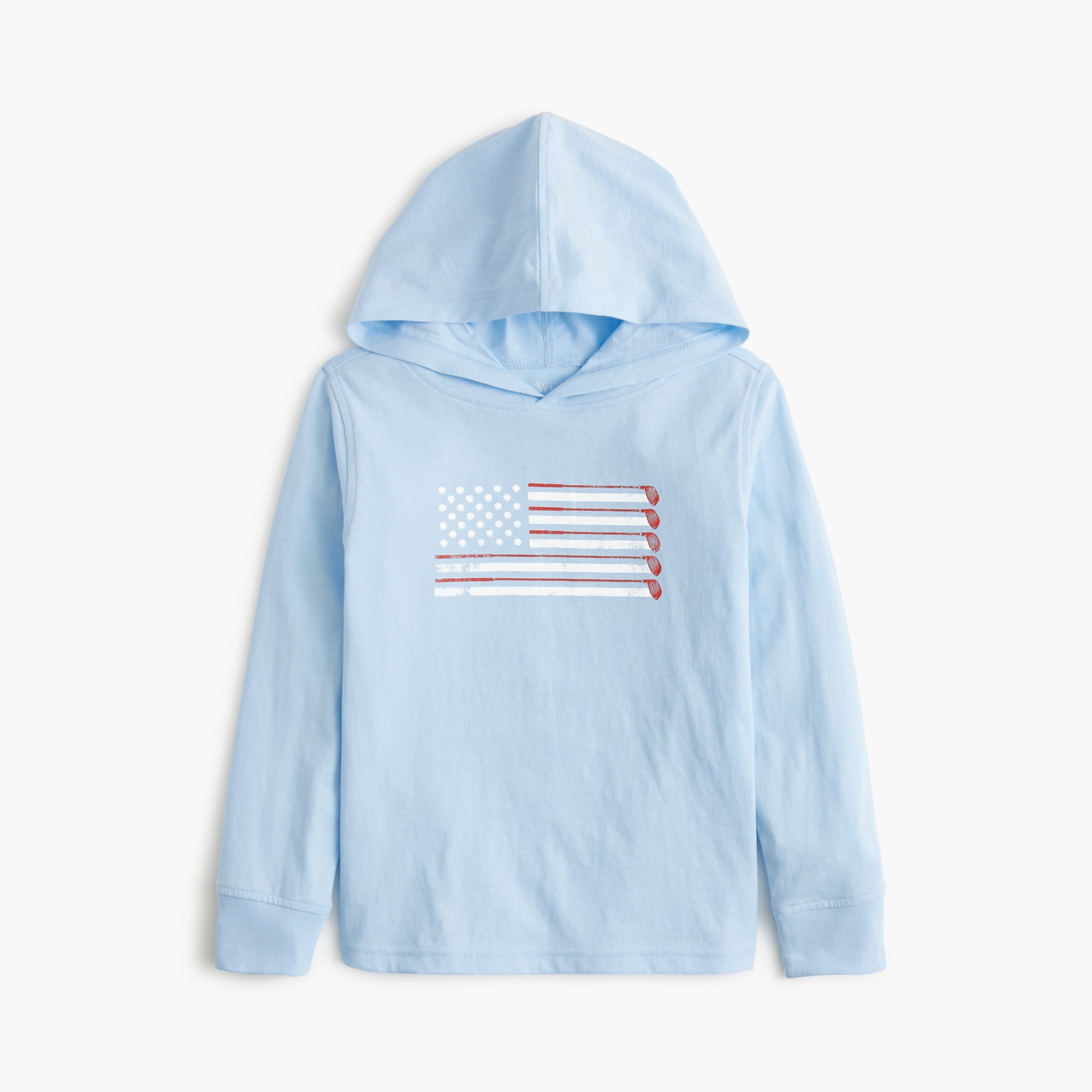 boys Boys' golf flag hooded tee