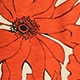 Girls' handstand jumpsuit in broken-in jersey APERITIF RED FLOWERS