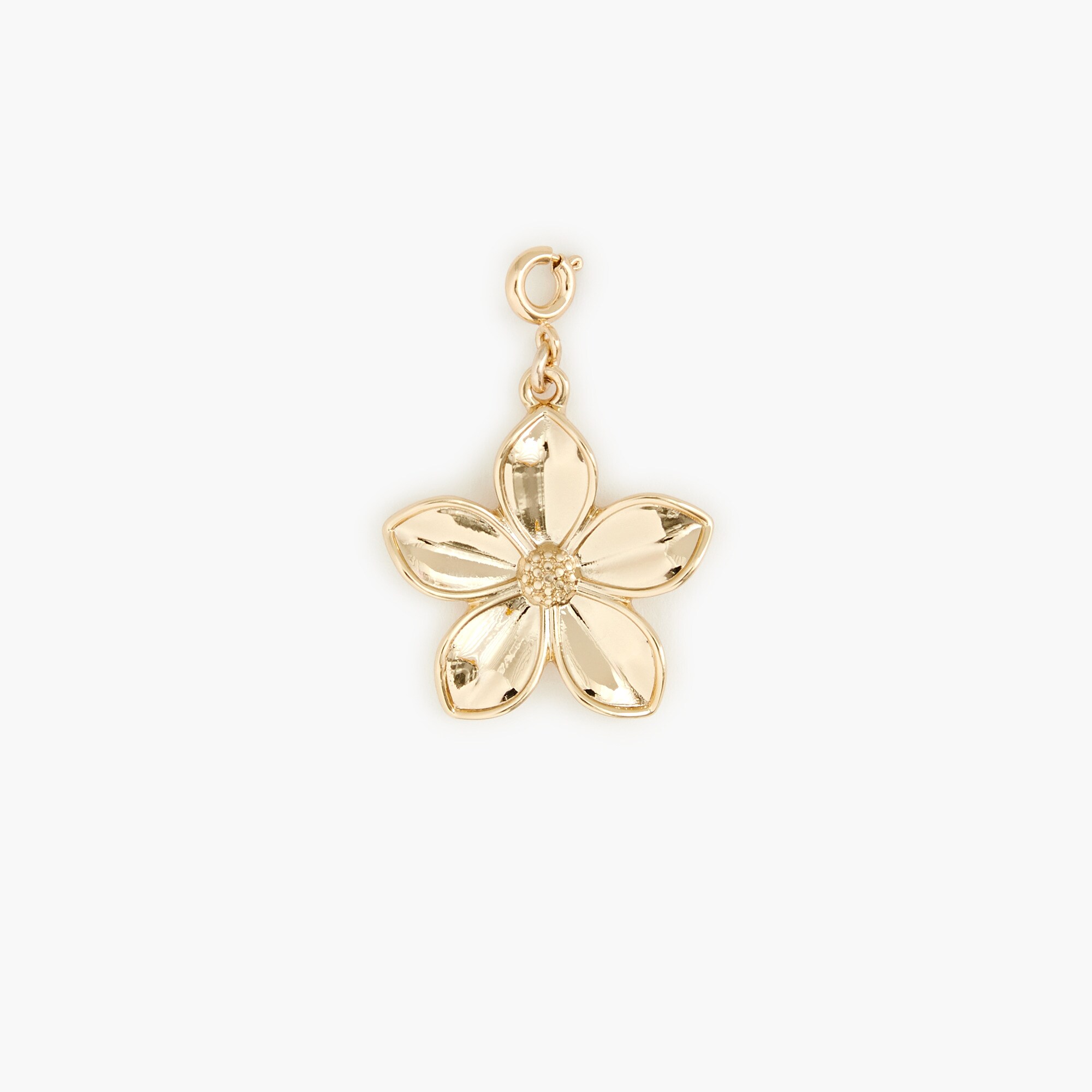 womens Large flower charm