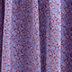 Smocked-bodice midi dress in blooming lilac block print BLUE MULTI FLORAL