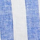 Linen-blend button-front shell BRIGHT GROTTO WHITE