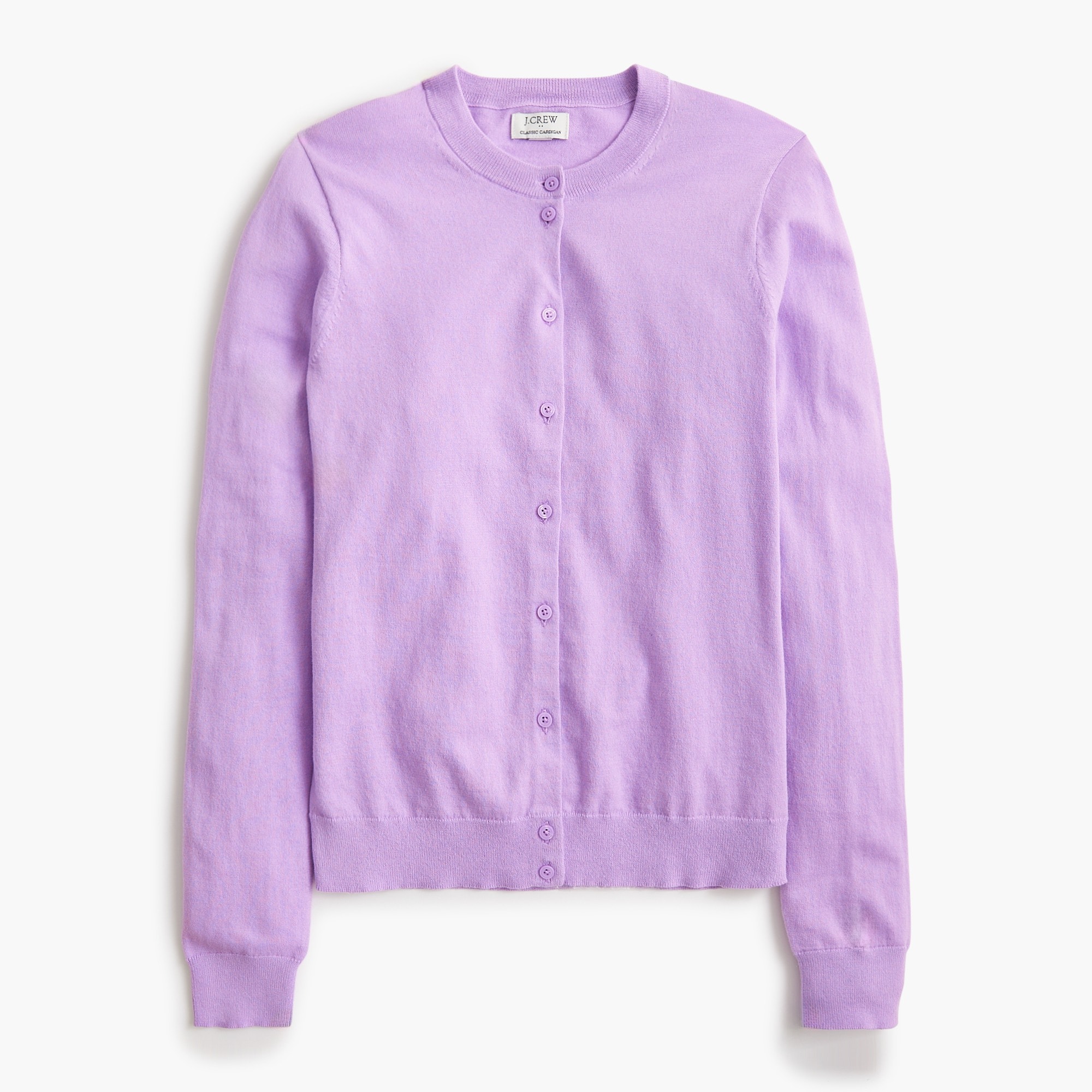 womens Classic cotton cardigan sweater